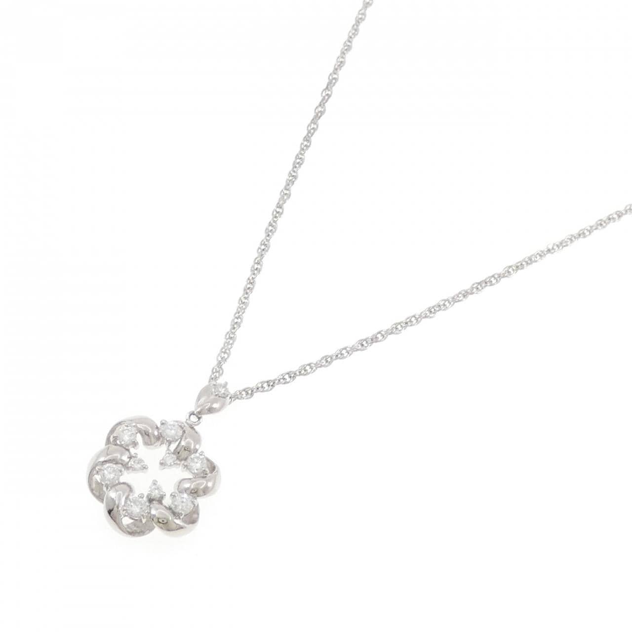 PT900/PT850 ダイヤモンド ネックレス 0.55CT