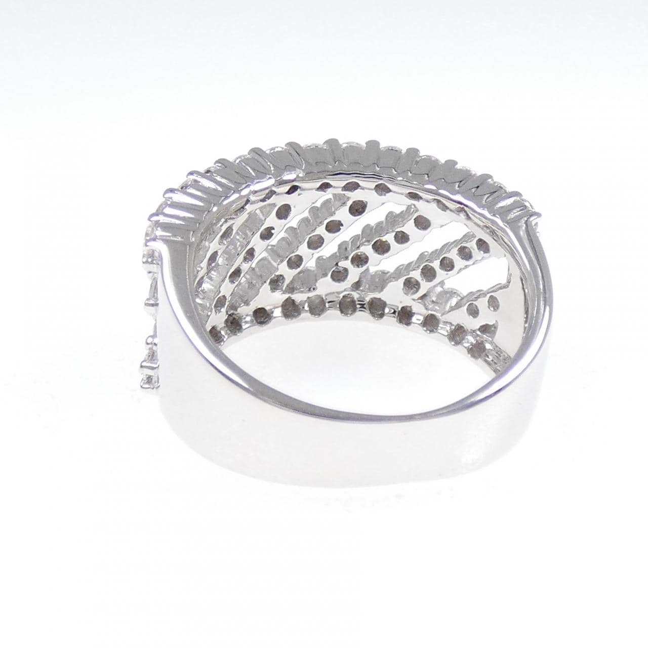 18KWG ダイヤモンド リング 1.28CT