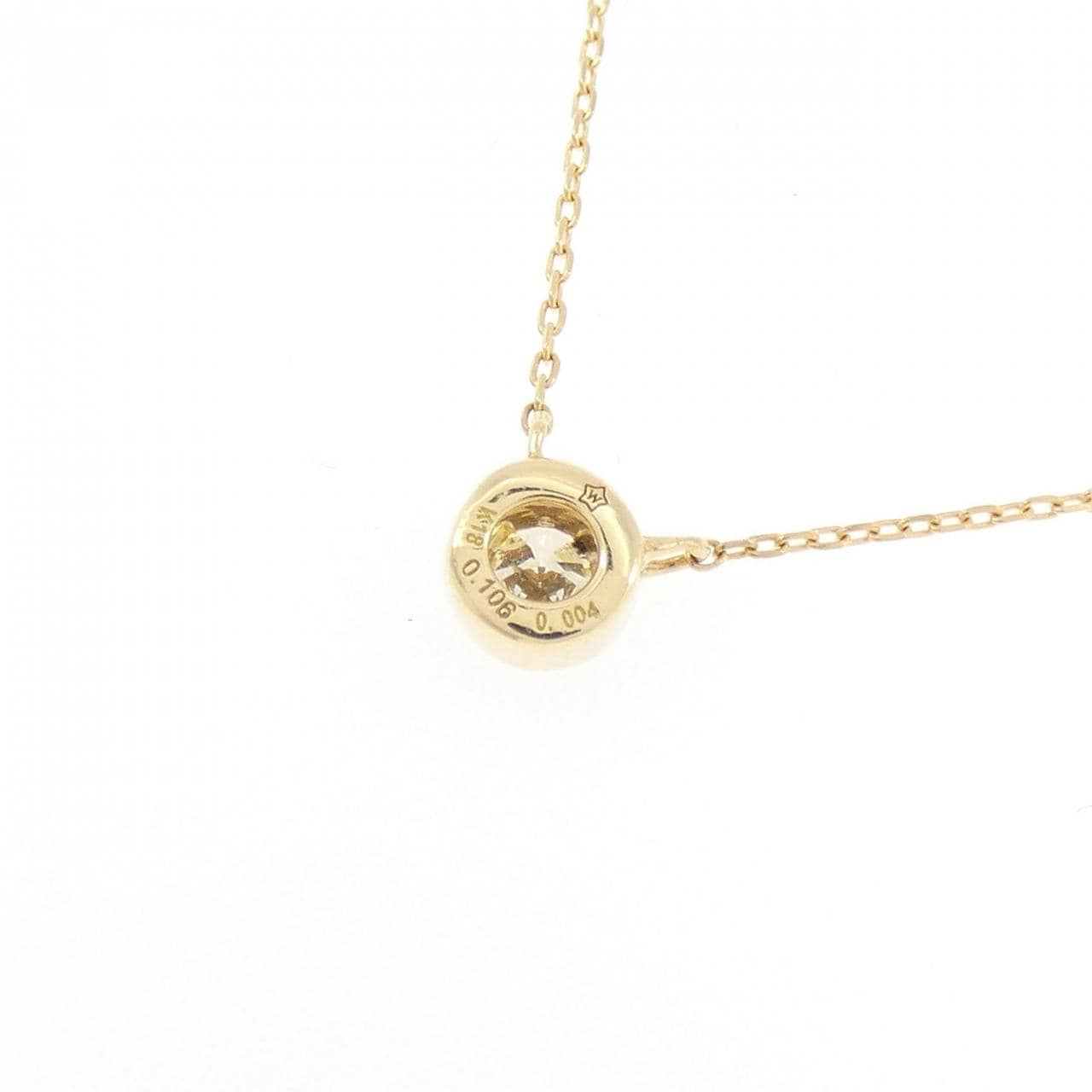 フェスタリア ダイヤモンド ネックレス 0.106CT