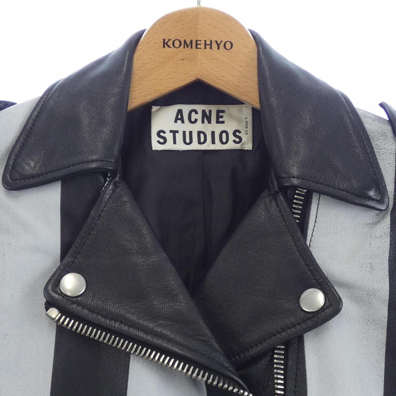 アクネストゥディオズ ACNE STUDIOS レザーライダースジャケット
