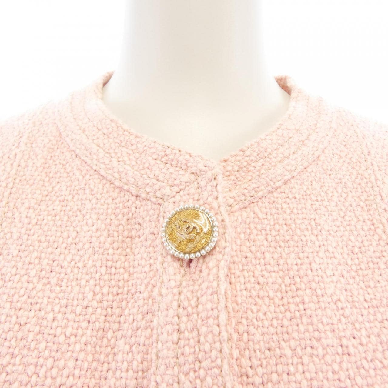 シャネル CHANEL P53061V39701 16C ノーカラージャケット