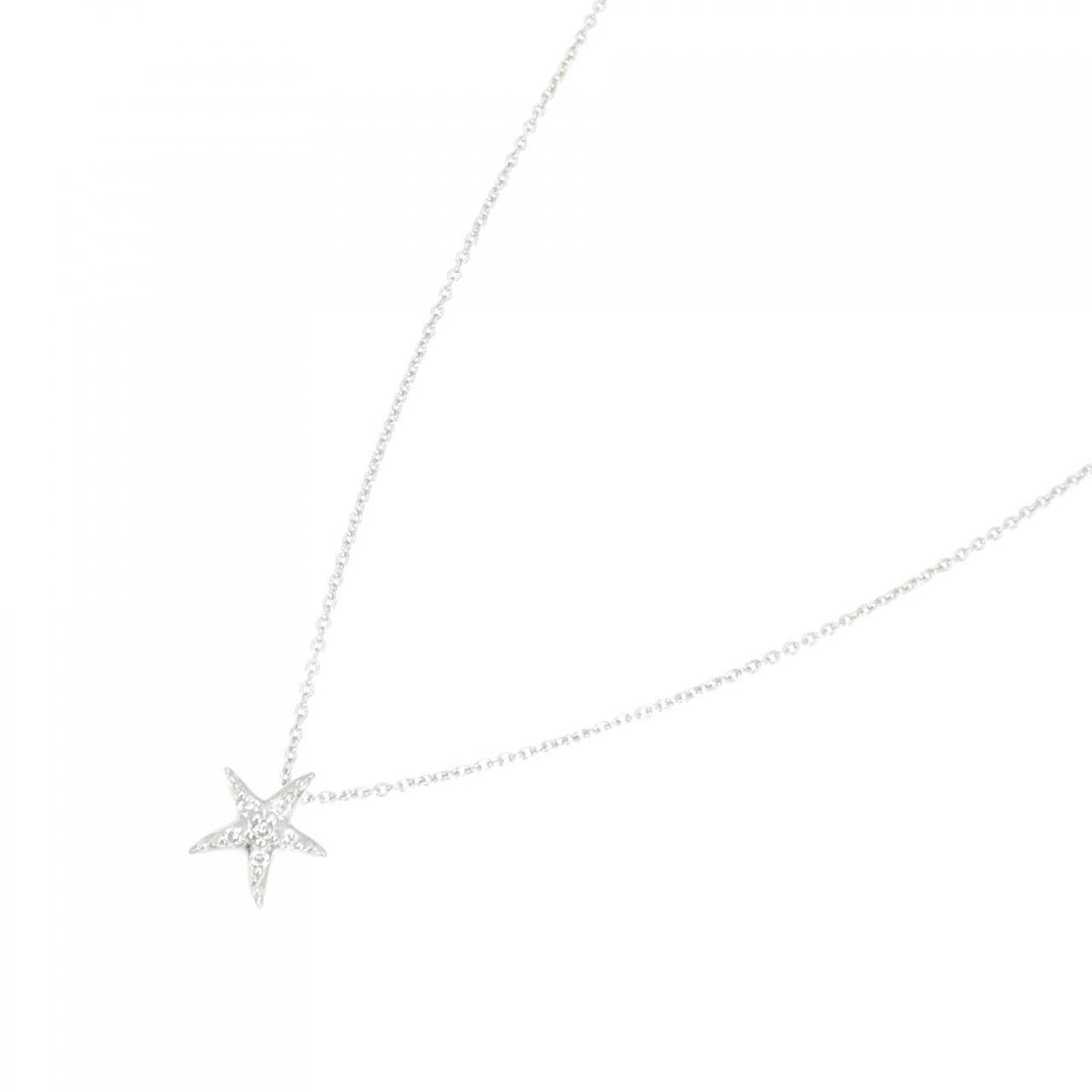 STAR JEWELRY鑽石項鍊0.05CT