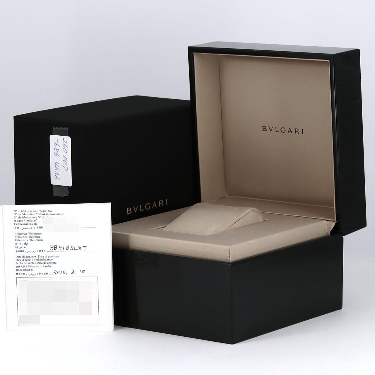 BVLGARI BVLGARI Roma Finissimo BB41SXTRO/102357 不鏽鋼手動上弦
