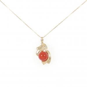 coral necklace