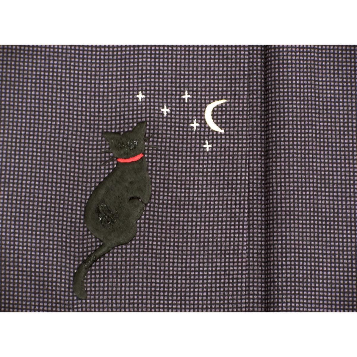 小紋　刺繍入り