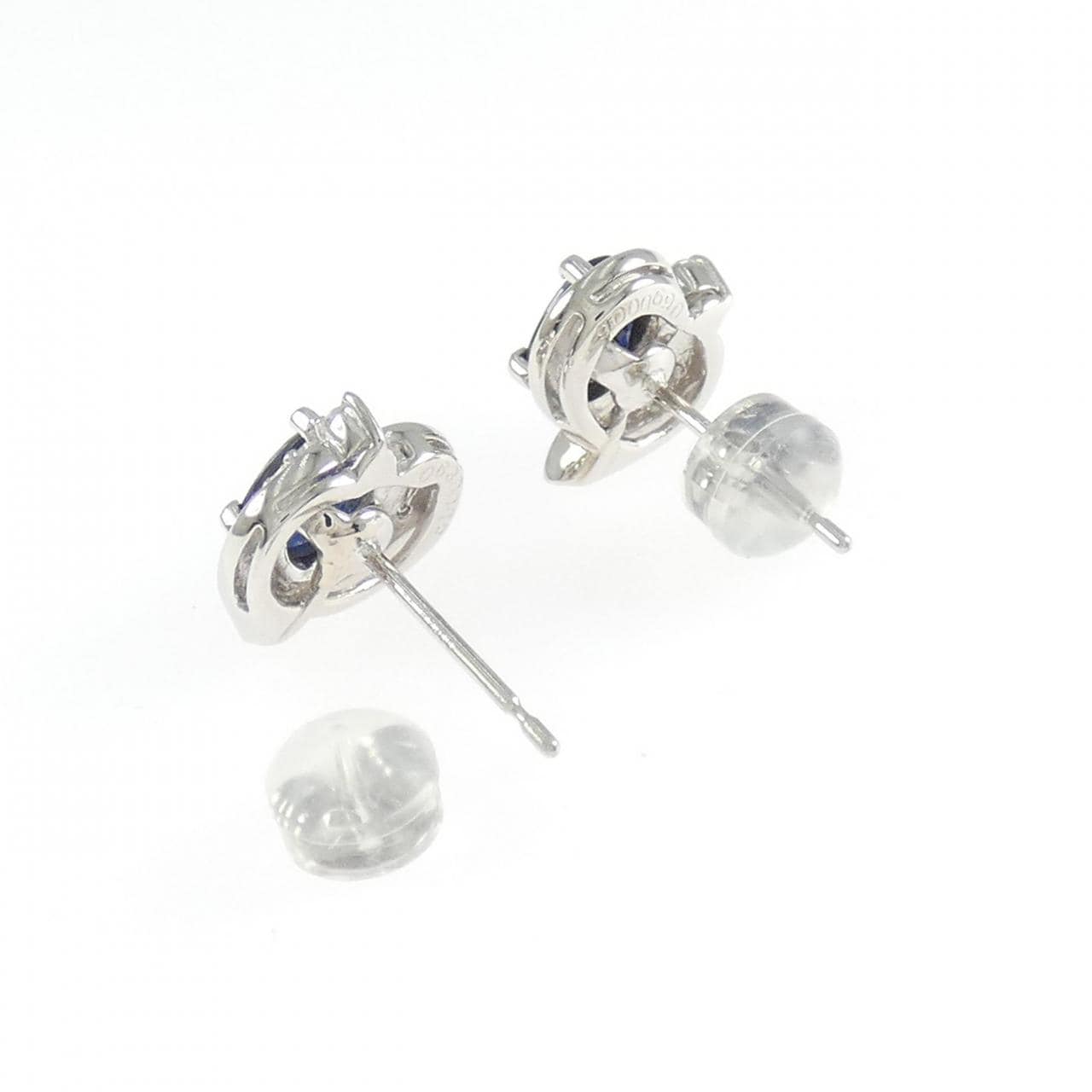 PT900 サファイヤ ピアス 1.32CT