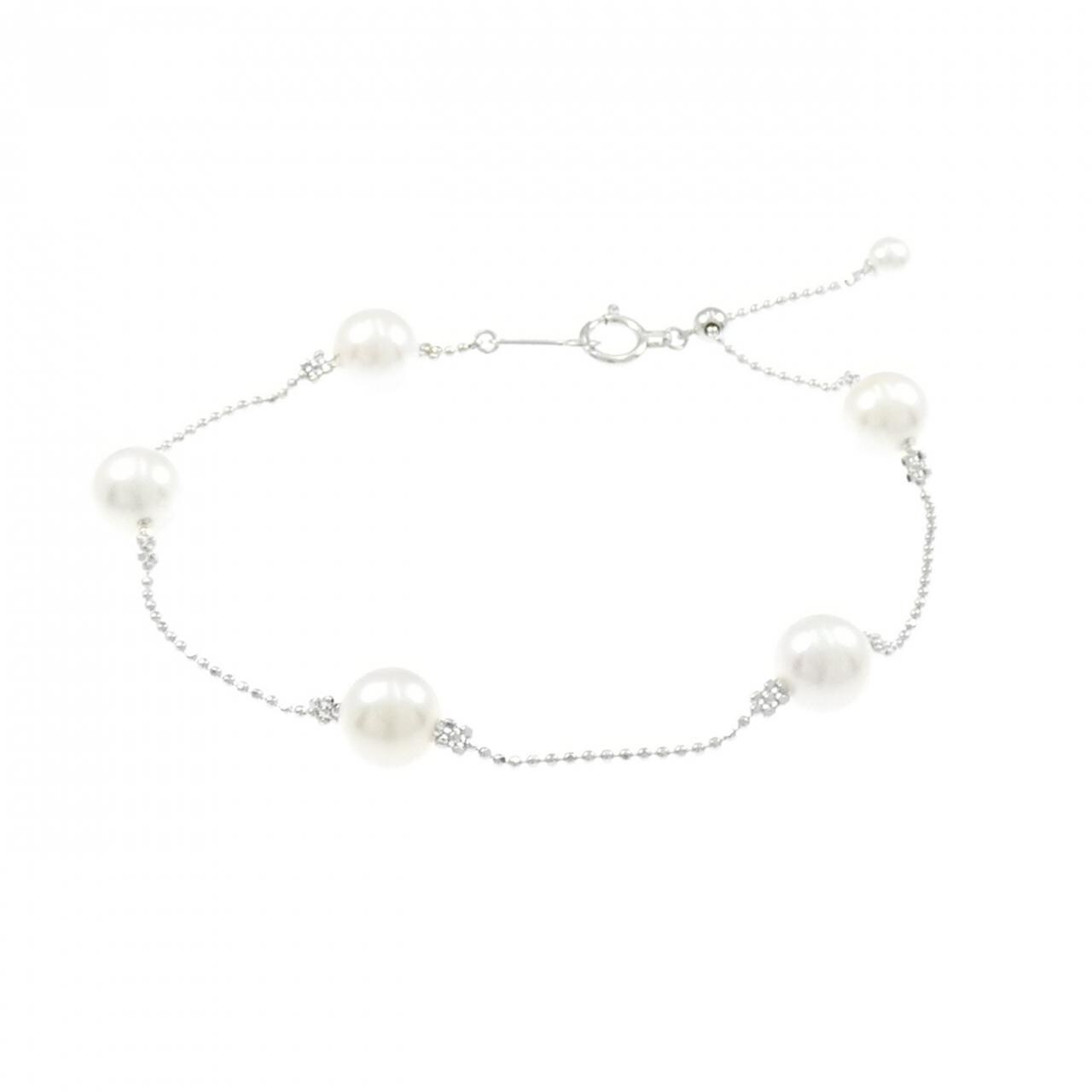 K18WG アコヤパール ブレスレット