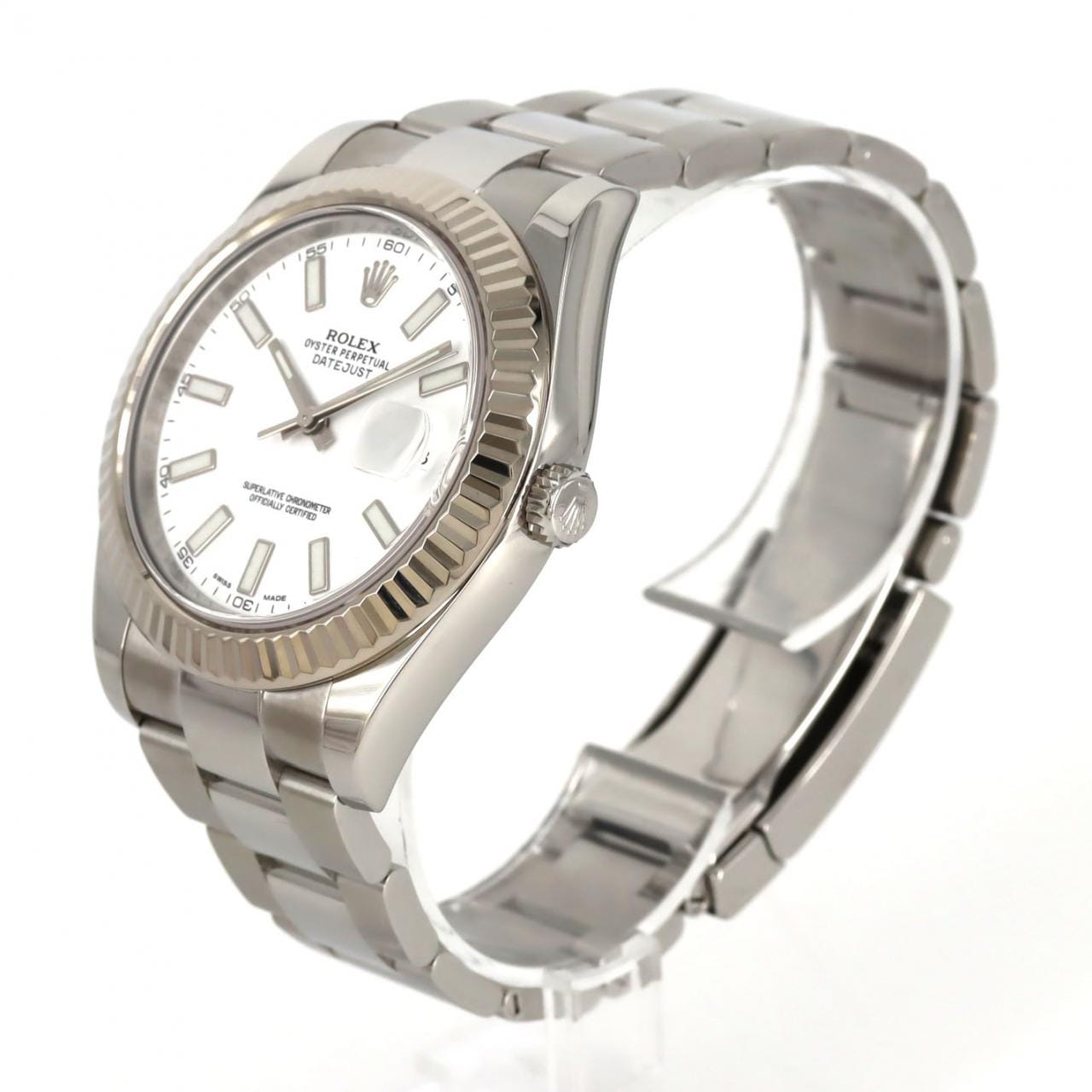 ロレックス デイトジャストⅡ 116334 SSxWG 自動巻 ランダム番