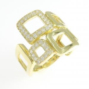 K18YG ダイヤモンド リング 0.33CT