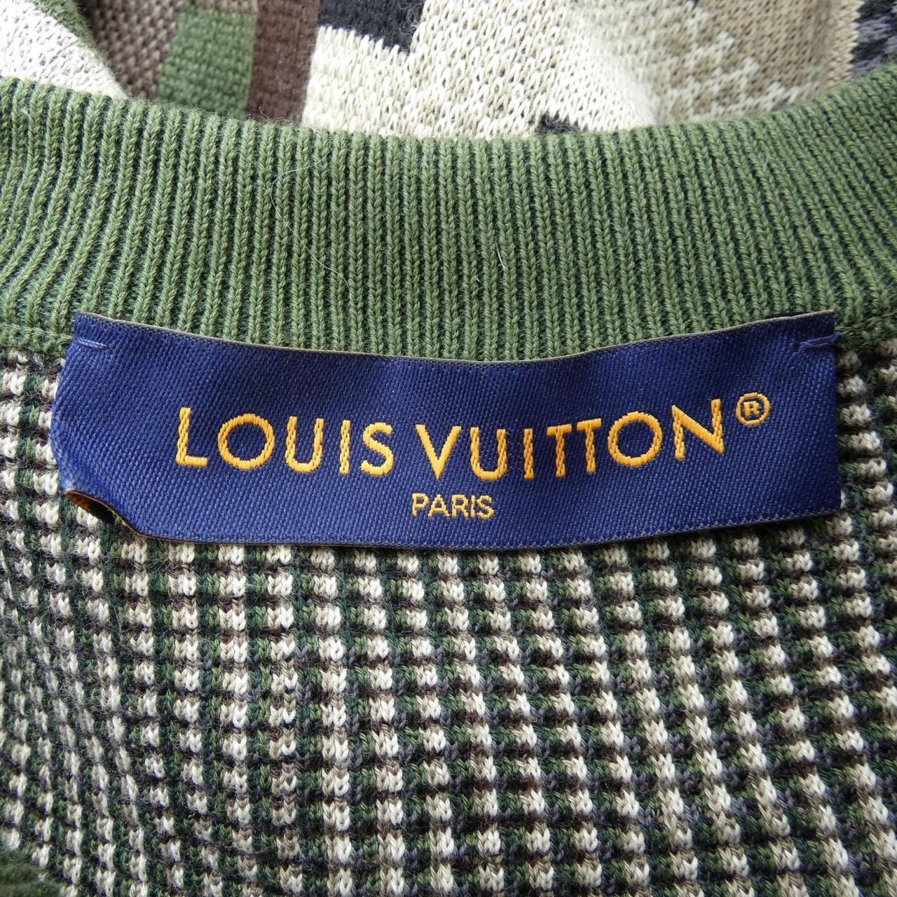 ルイヴィトン LOUIS VUITTON ダモフラージュコットンプルオーバー HQN72WAUR ニット
