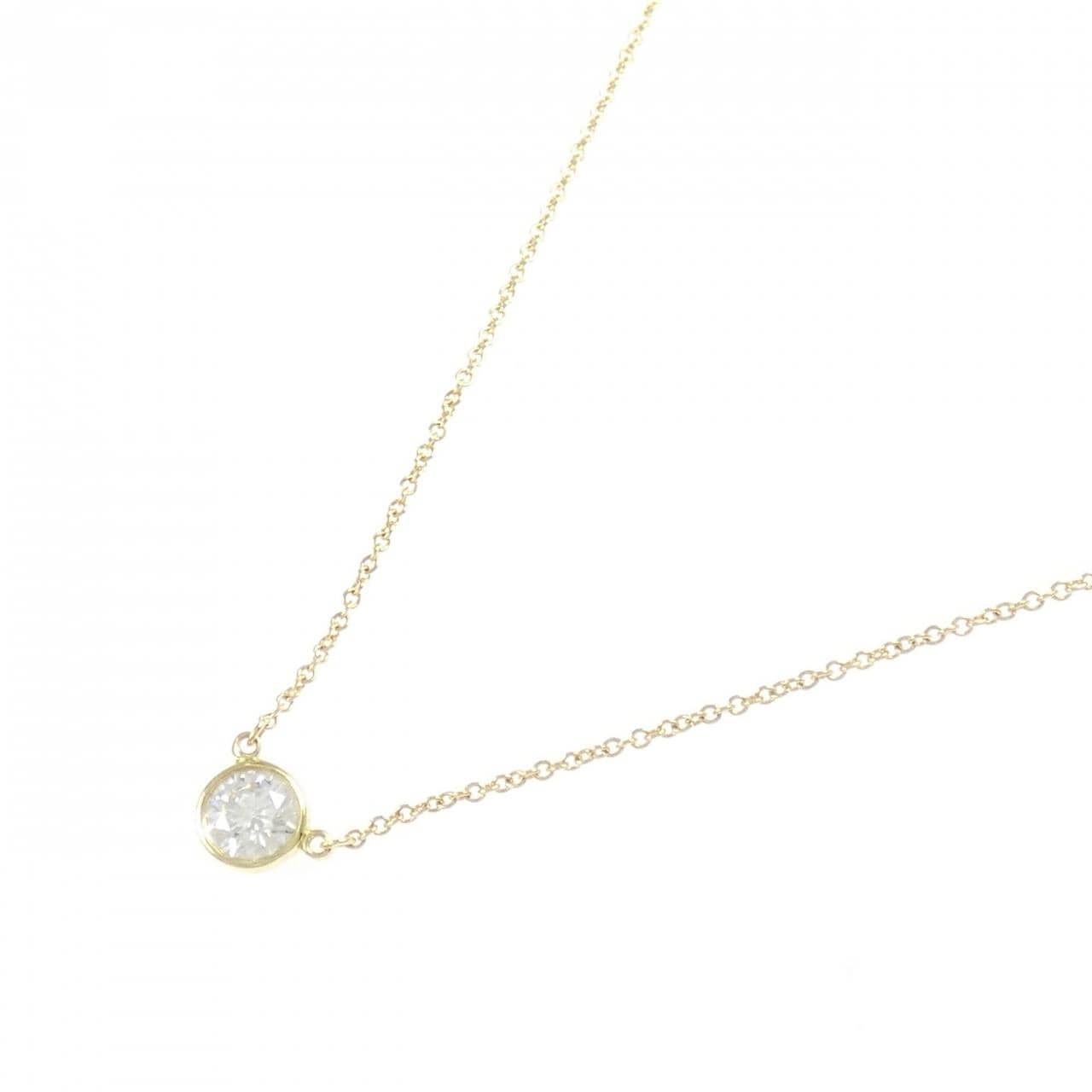 ティファニー バイザヤード ネックレス 0.37CT G VVS1 3EXT