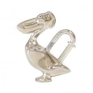 【ヴィンテージ】エルメス PELICAN カデナ 018662CK キーホルダー