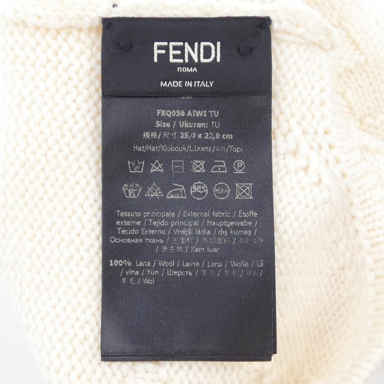 フェンディ FENDI ニットキャップ