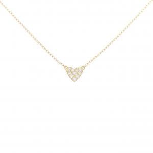 アーカー ハートパヴェ ネックレス 0.05CT