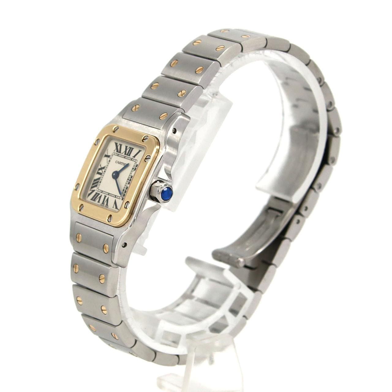 カルティエ サントスガルベSM コンビ W20012C4 SSxYG クォーツ