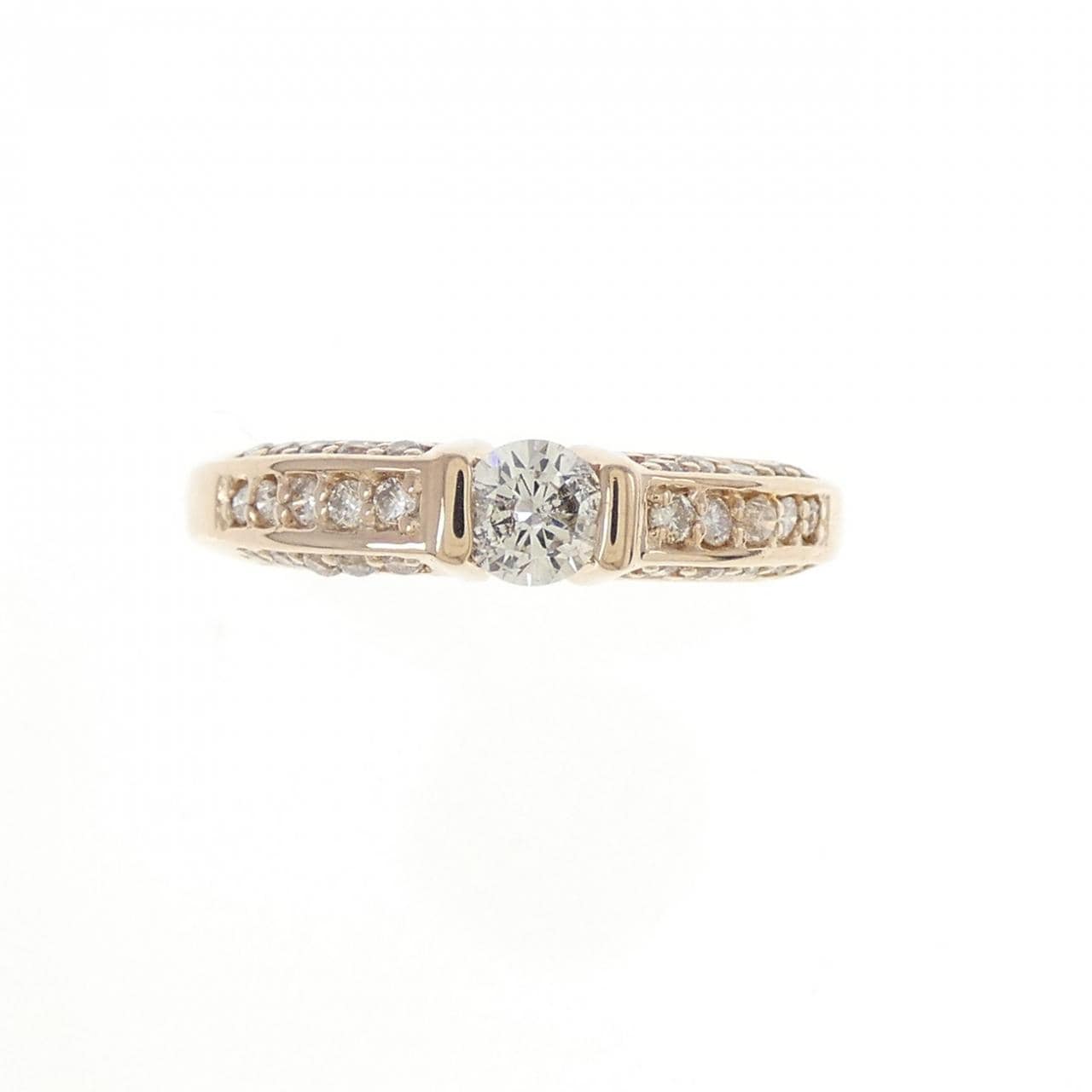 K18PG ダイヤモンド リング 0.20CT