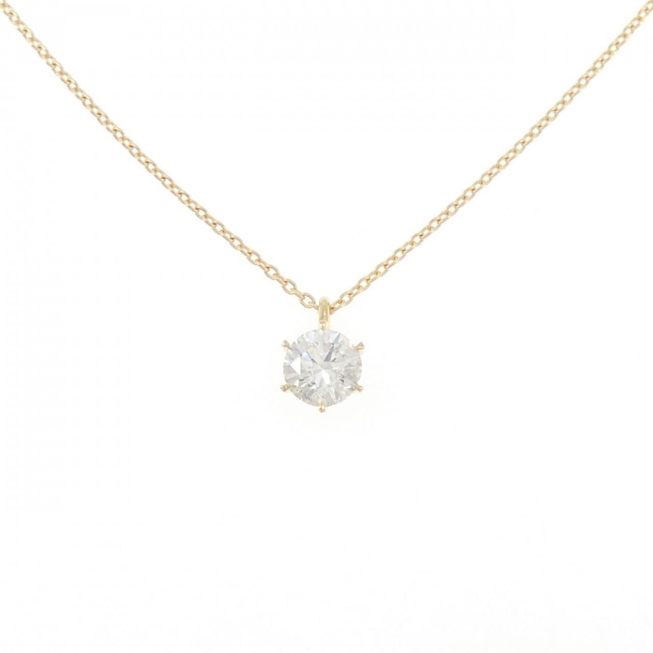 【リメイク】K18YG ダイヤモンド ネックレス 0.602CT H I1 Good
