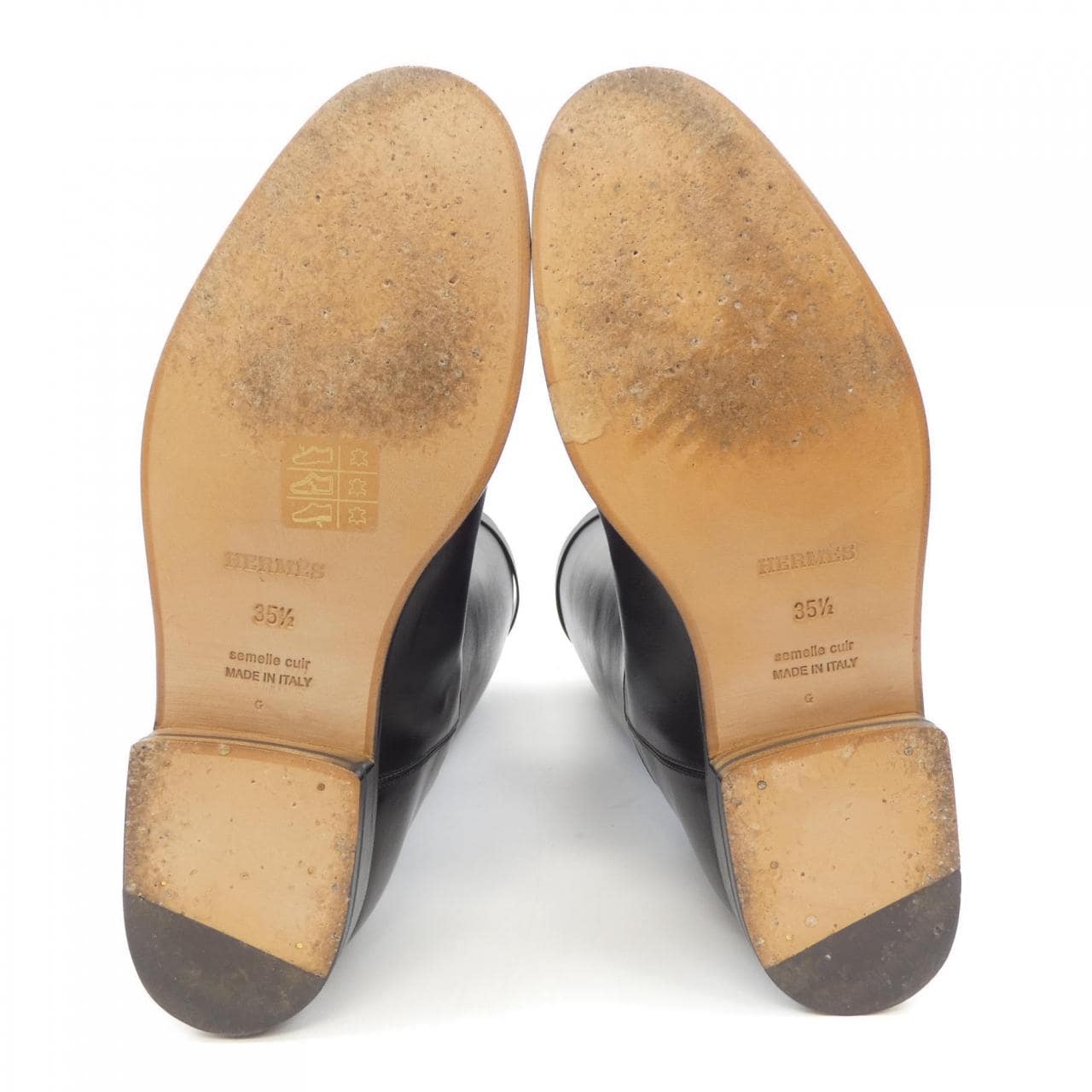 エルメス HERMES ジャンピング JUMPING ケリーバックル 042138Z ロングブーツ
