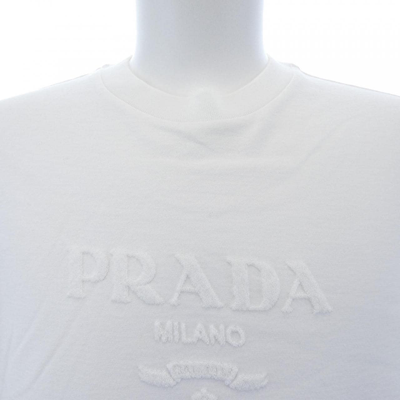 プラダ PRADA テクニカルコットンTシャツ UJN897 SOOO 14LB Tシャツ