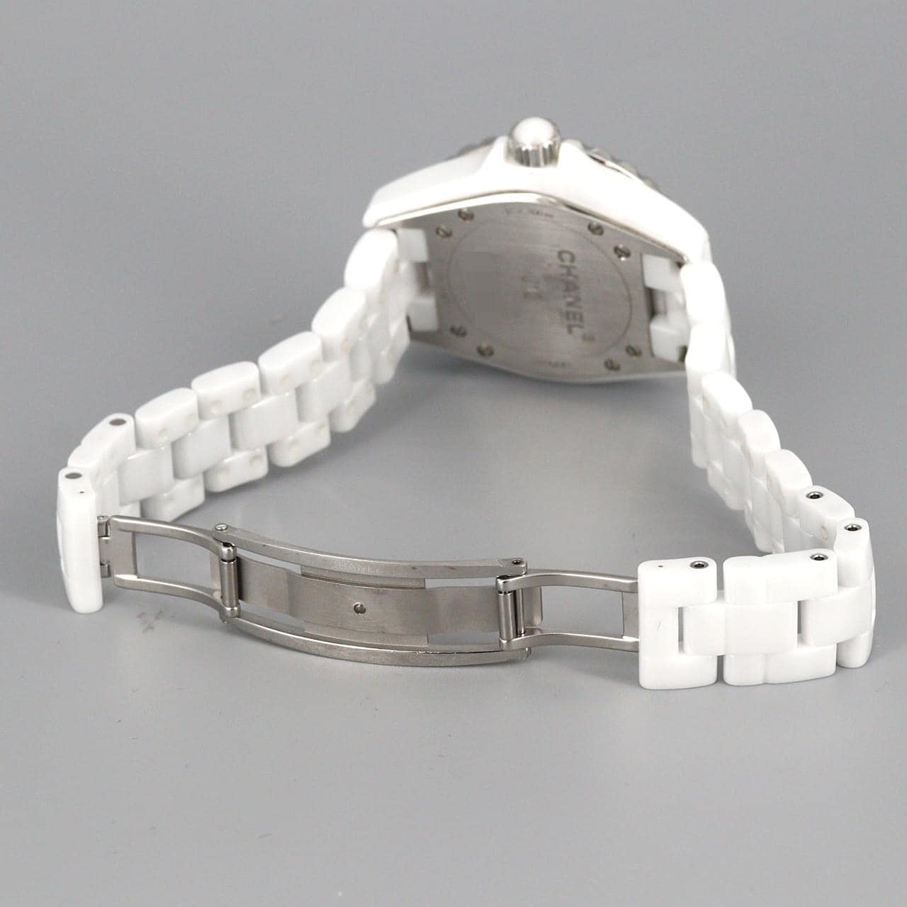 シャネル J12 33mmセラミック･12P H1628 セラミック クォーツ