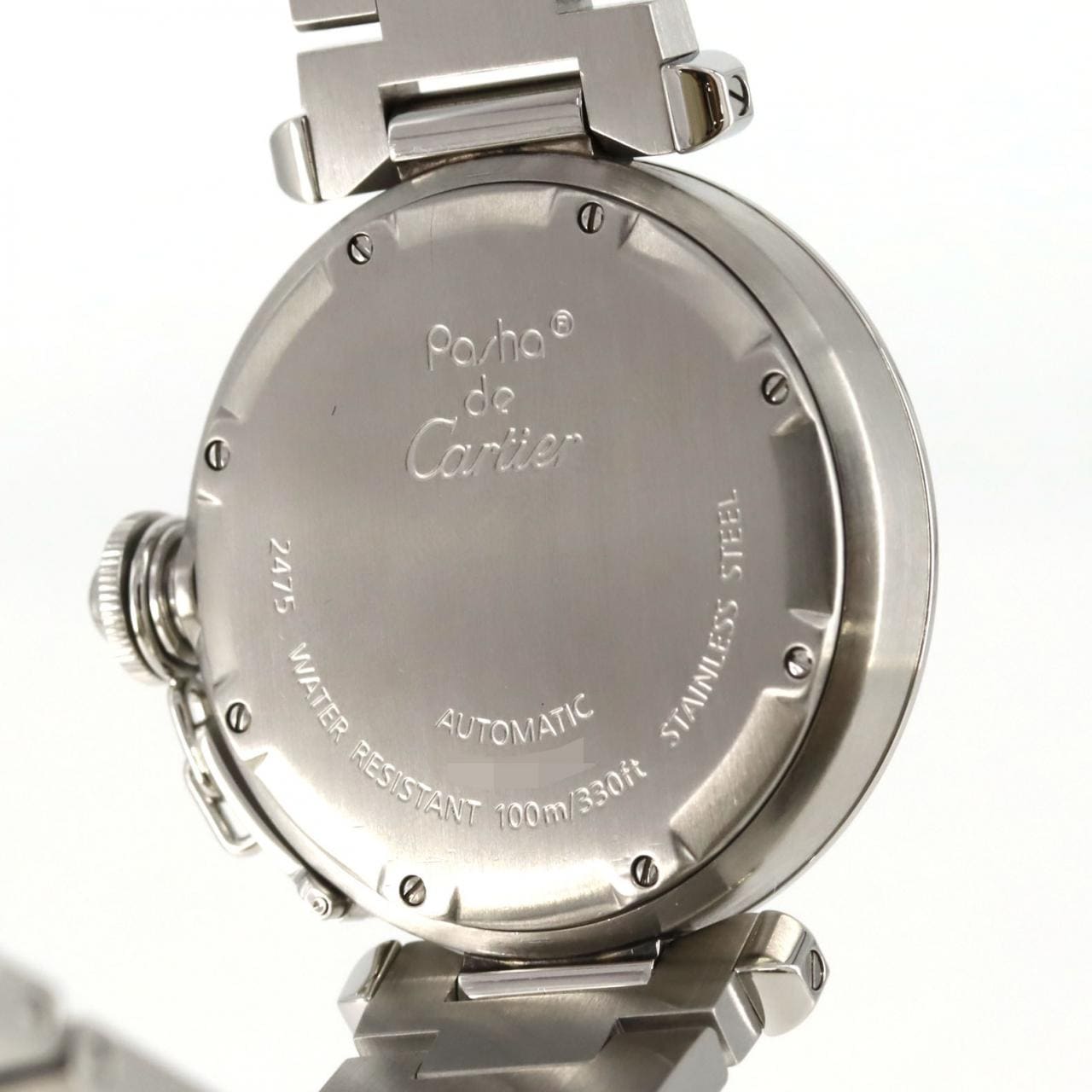 カルティエ パシャC グランデデイト W31053M7 SS 自動巻