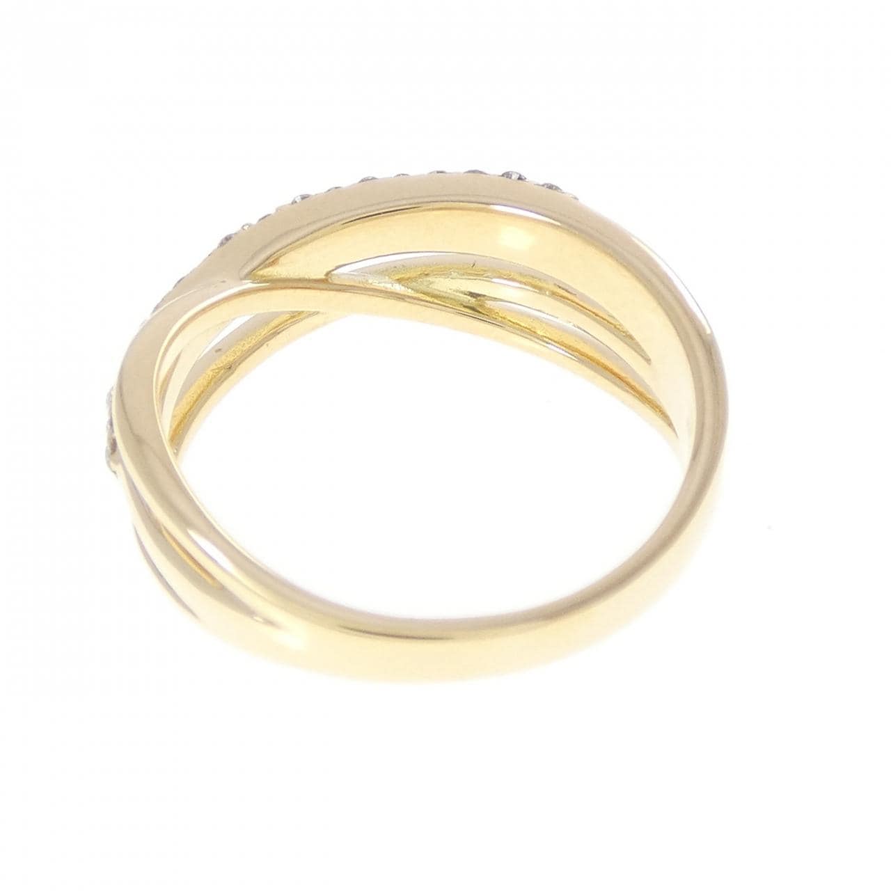 K18YG ダイヤモンド リング 0.17CT
