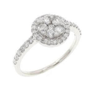 PT900 Diamond Ring 0.50CT