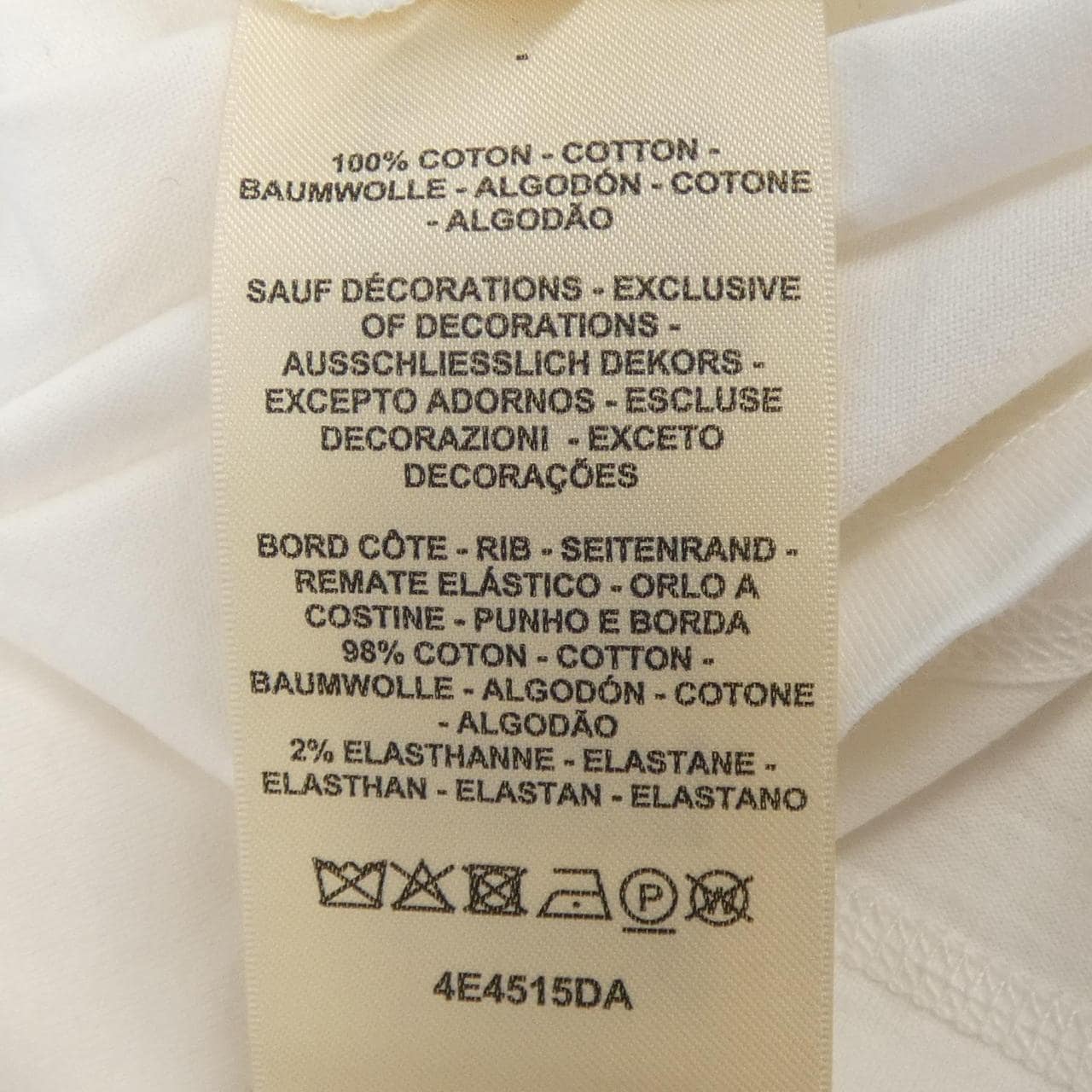 エルメス HERMES ドレス刺繍入りポケット 4E4515DA カットワンピース