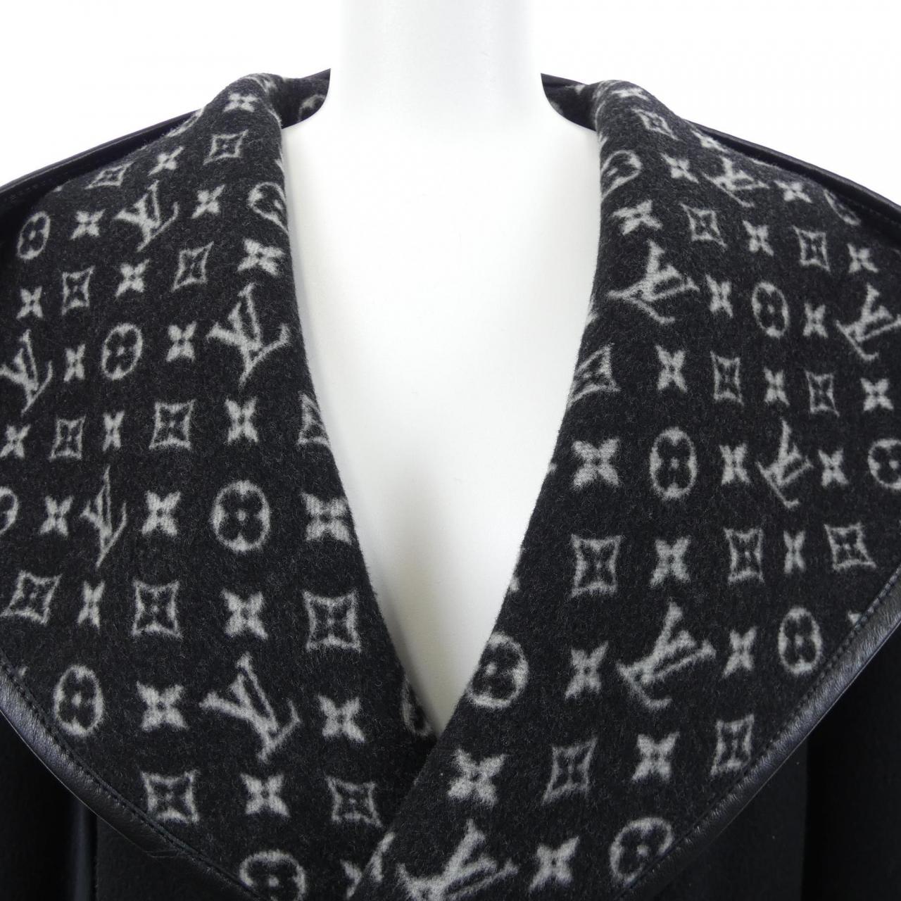 ルイヴィトン LOUIS VUITTON ベルテッドショートラップピーコート FMCO06QWE コート