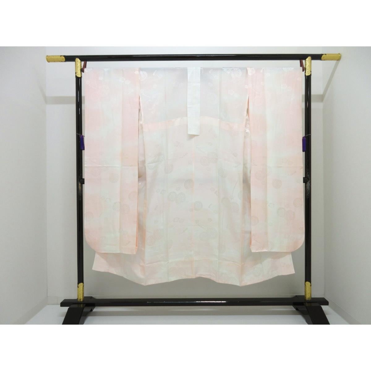 長襦袢　振袖　ボカシ染