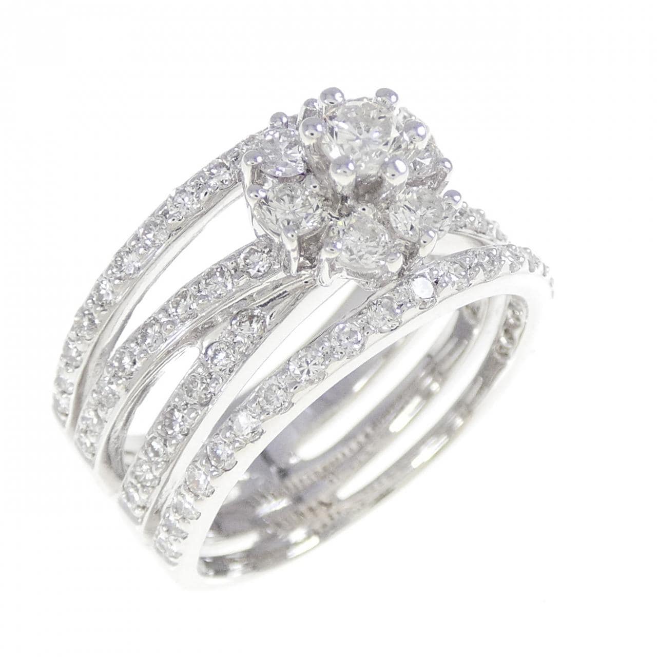 ポンテヴェキオ ダイヤモンド リング 1.64CT