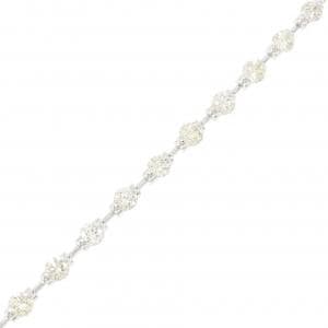 K18WG ダイヤモンド ブレスレット 2.00CT