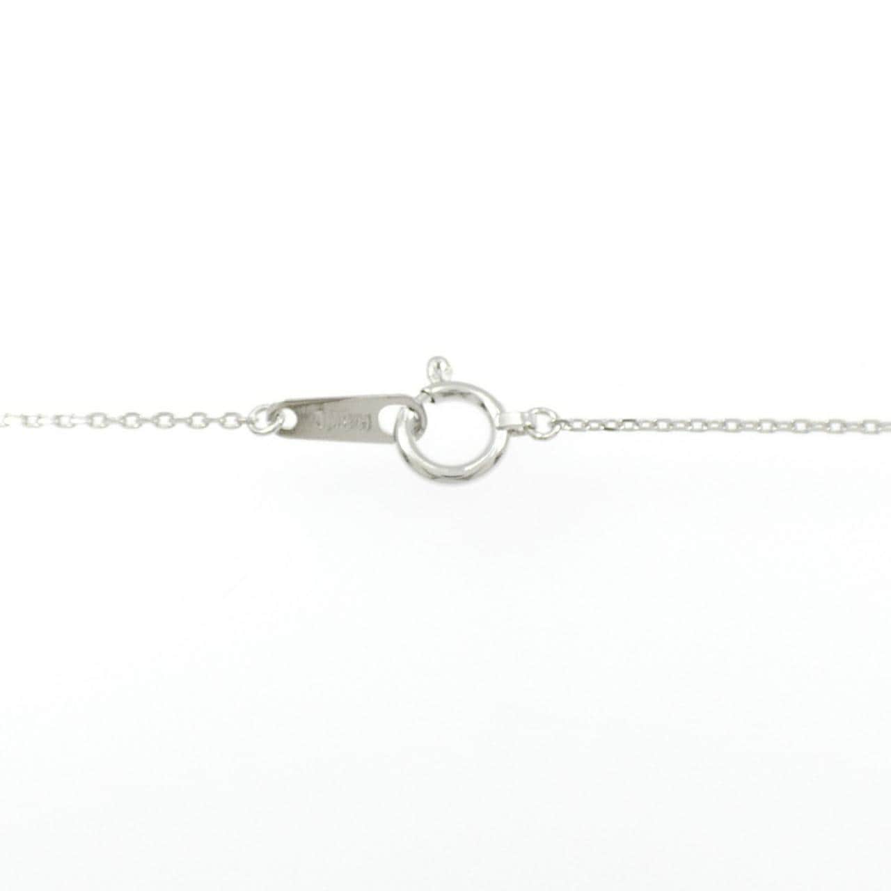 K18WG ダイヤモンド ネックレス 0.43CT