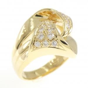 K18YG ダイヤモンド リング 0.31CT
