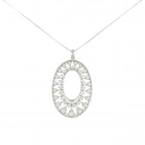 K18WG ダイヤモンド ネックレス 1.00CT