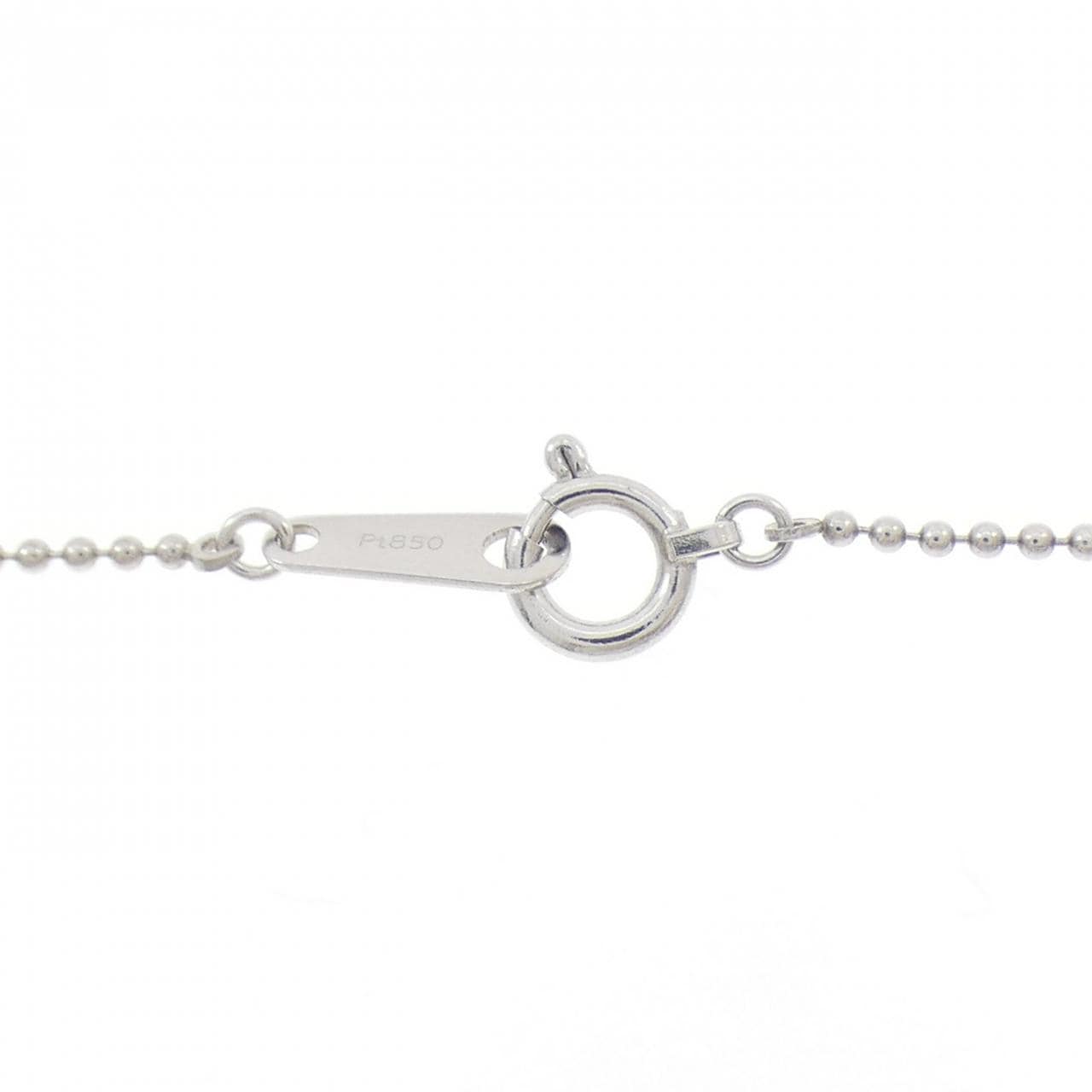 PT900/PT850 ソリティア ダイヤモンド ネックレス 0.417CT