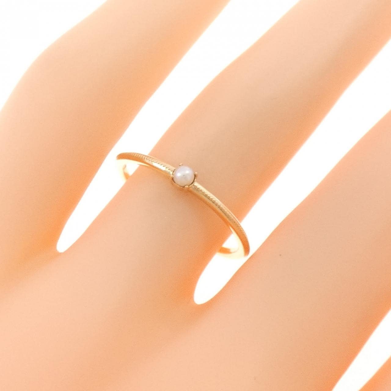 ノジェス 淡水パール リング 2.2mm