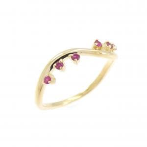 エテ ルビー ピンキーリング