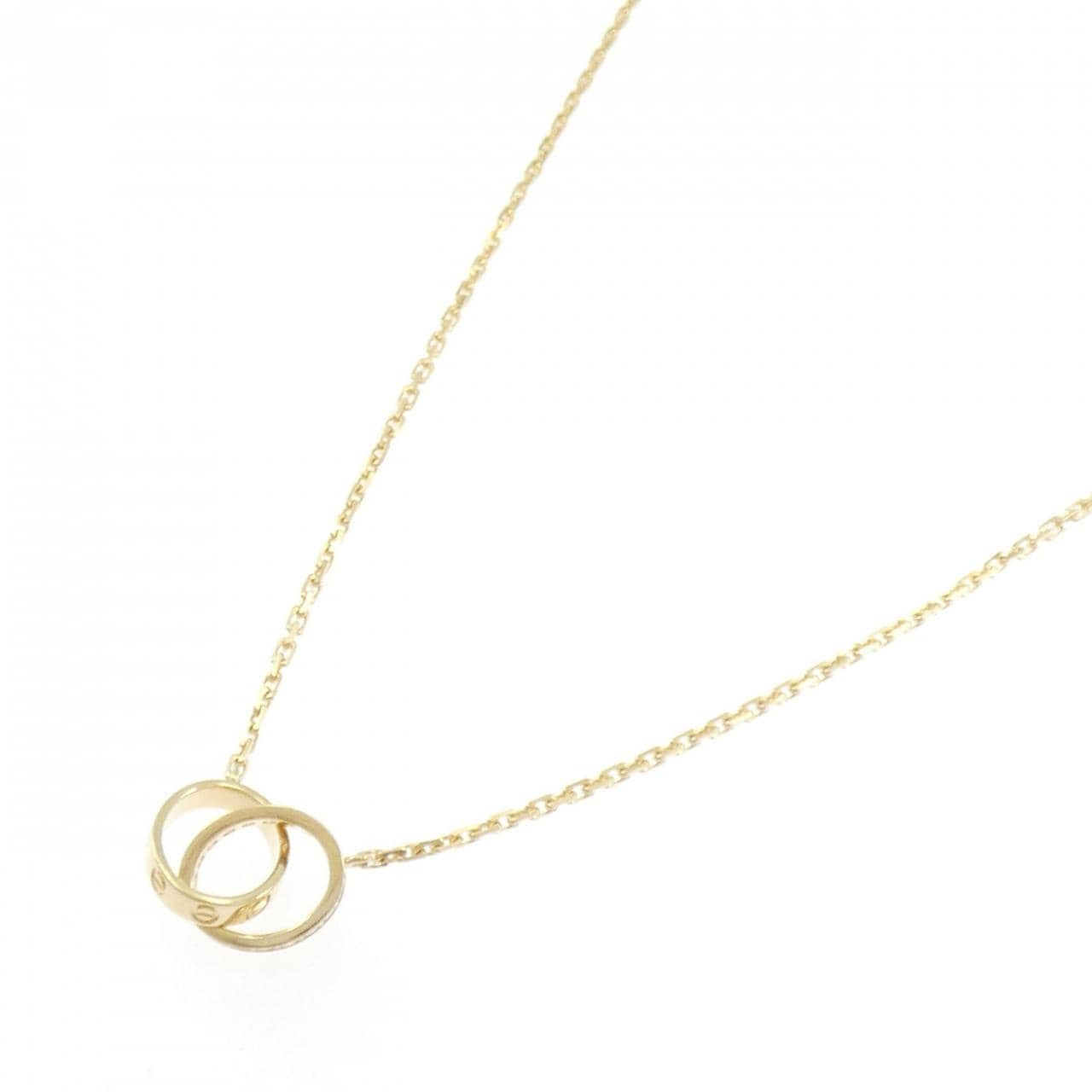 カルティエ ベビーラブ ネックレス