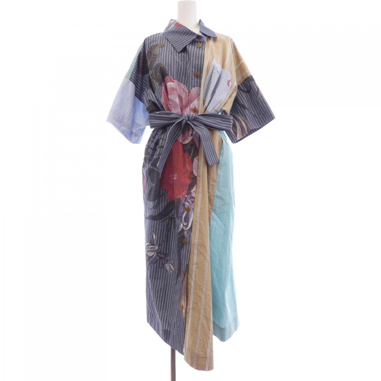 ヴィヴィアンウエストウッドレッド Vivienne Westwood RED LABEL 16-12-542008 ワンピース