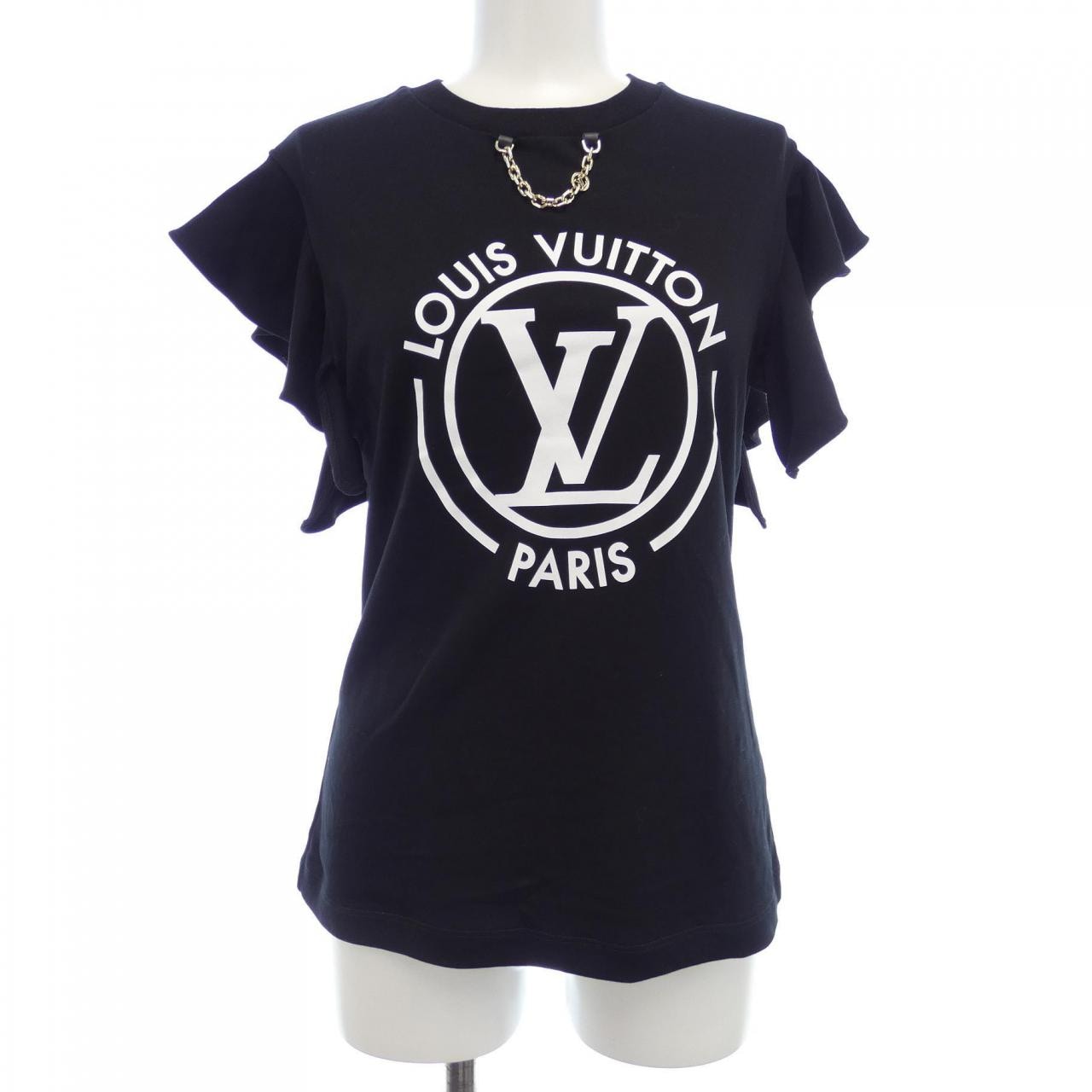 ルイヴィトン LOUIS VUITTON フロックLVフラウンススリーブTシャツ FRTS58UOL Tシャツ