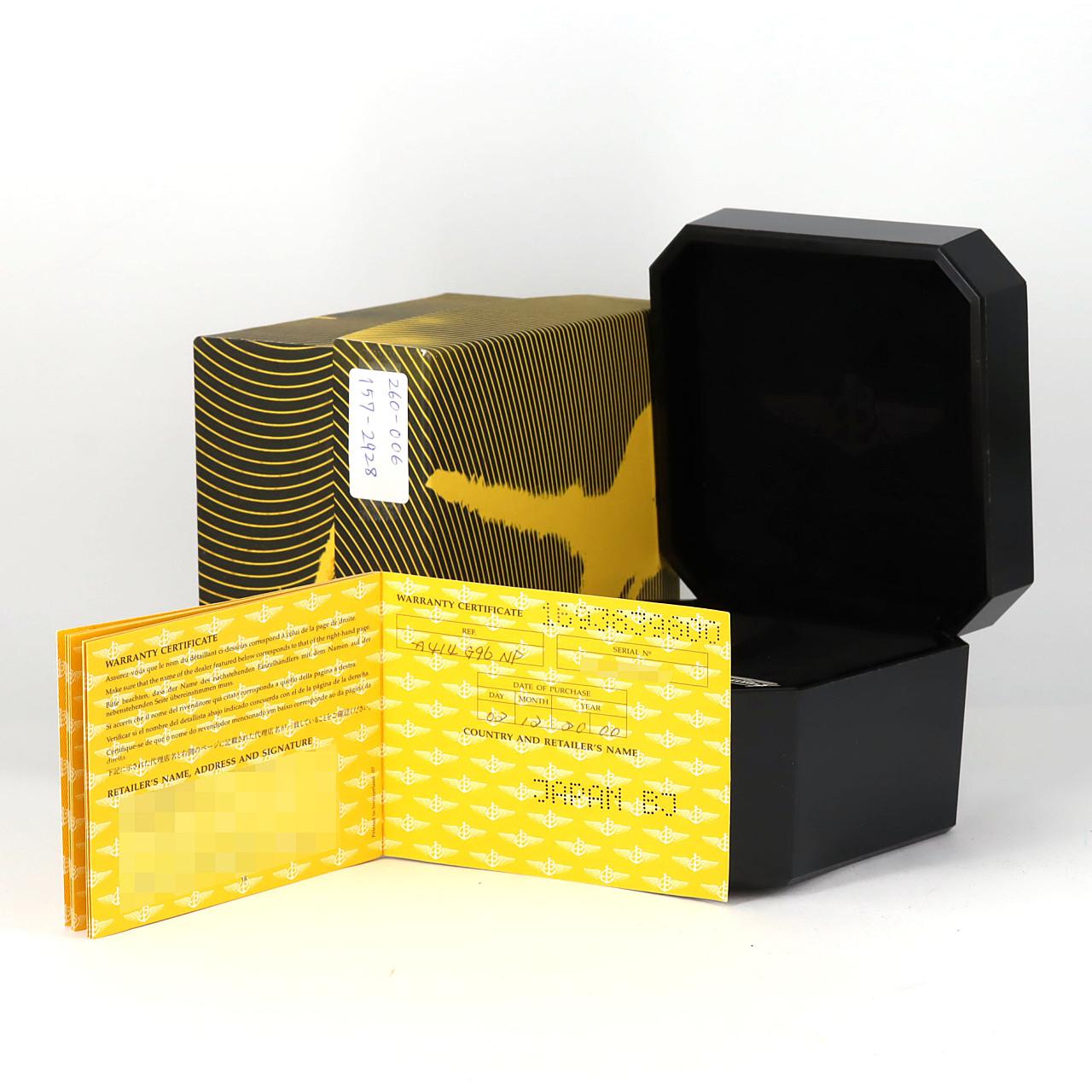 ブライトリング モンブリランデイト A41330/A414G96NP SS 自動巻