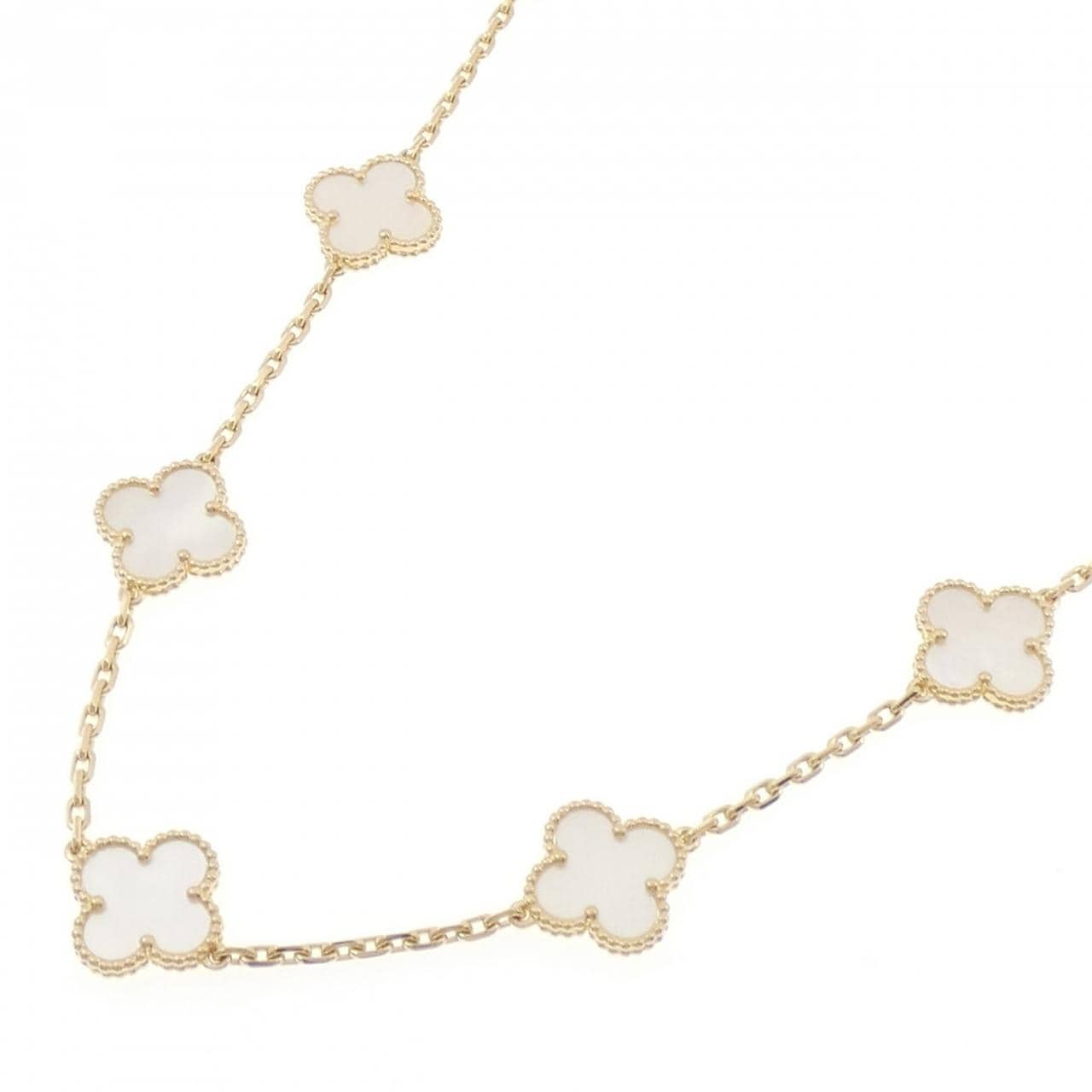 ヴァンクリーフ&アーペル ヴィンテージアルハンブラ 10モチーフ ネックレス