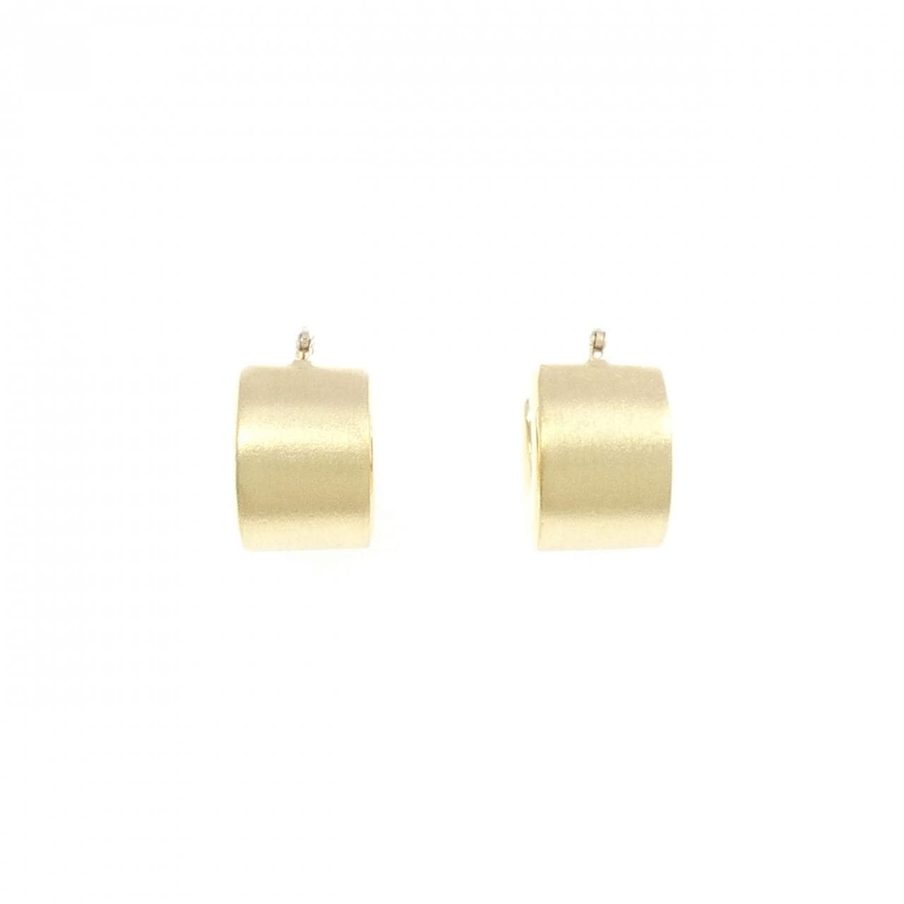 750YG earrings