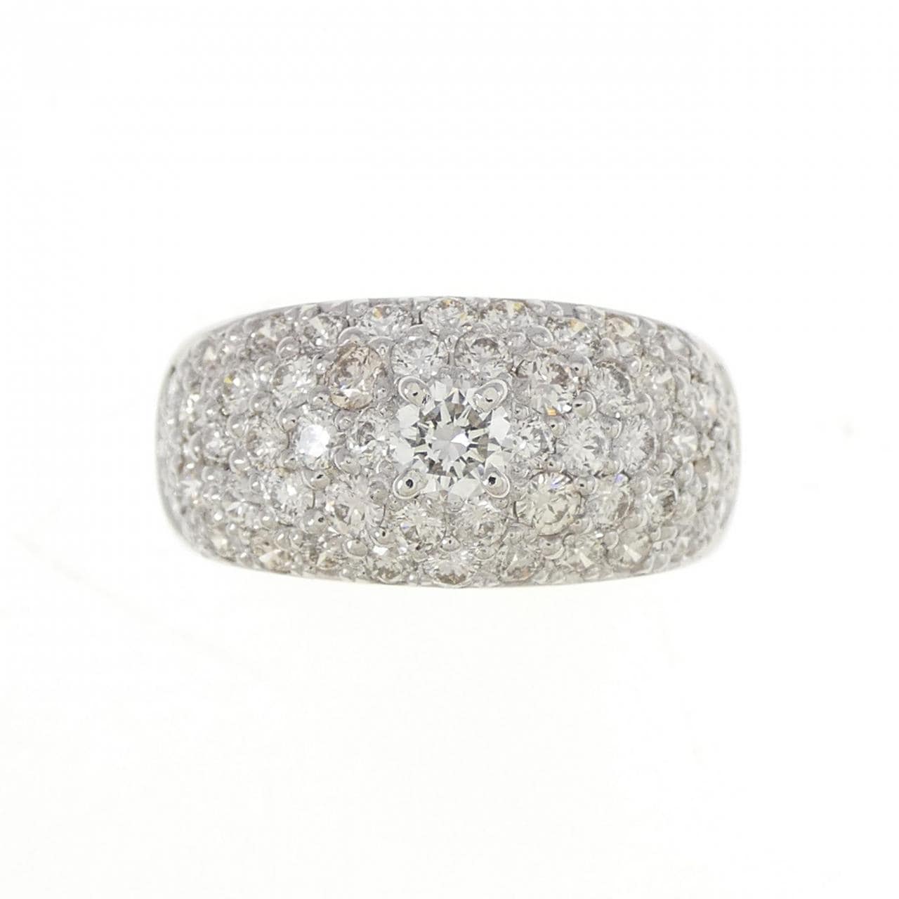 PT Pave Diamond Ring 0.2CT