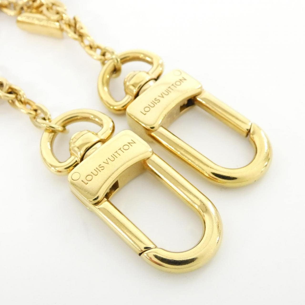 ルイヴィトン バッグチャーム チェーン ブルーミング フラワー M01414 キーリング