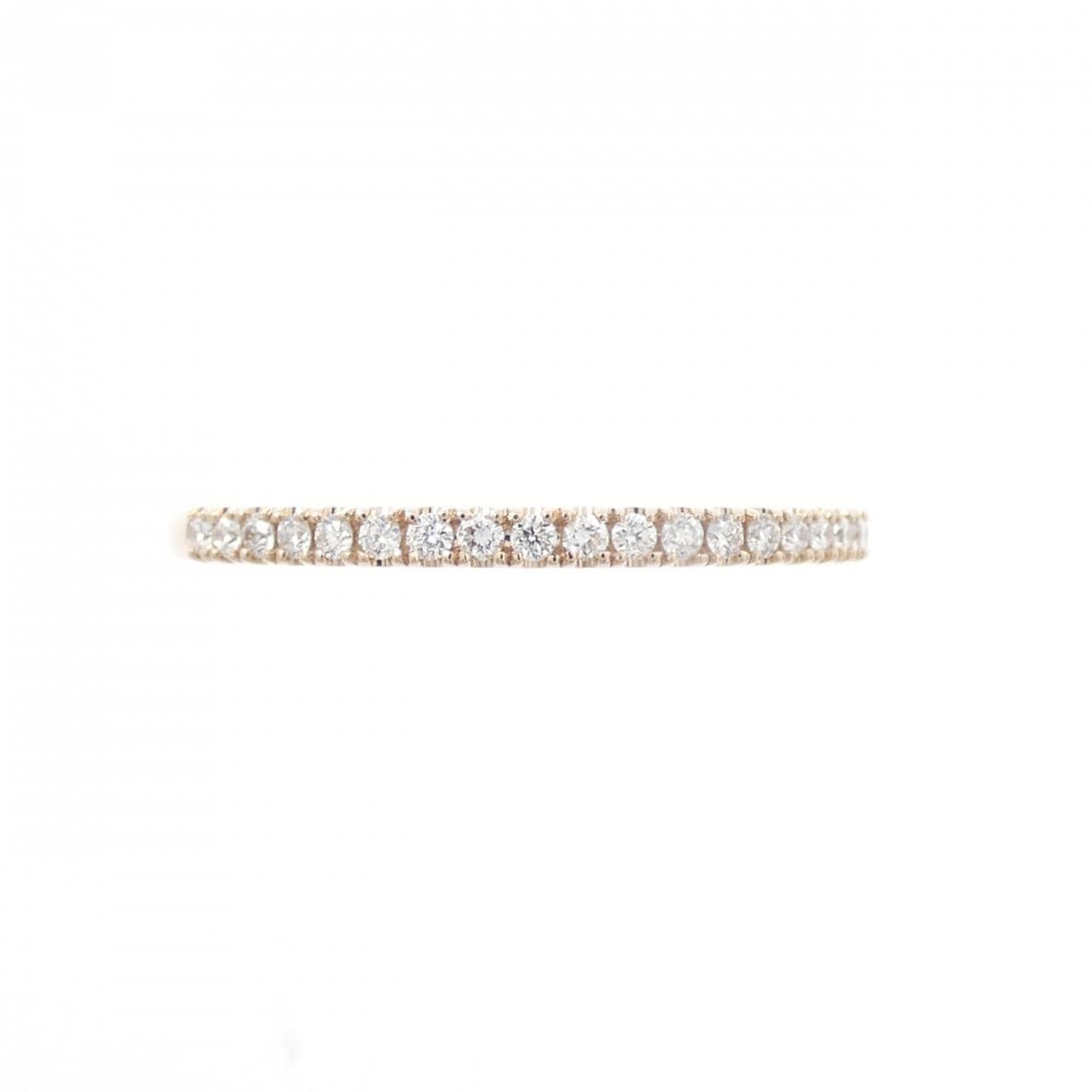 スタージュエリー マイクロセッティング ハーフエタニティ リング 0.07CT