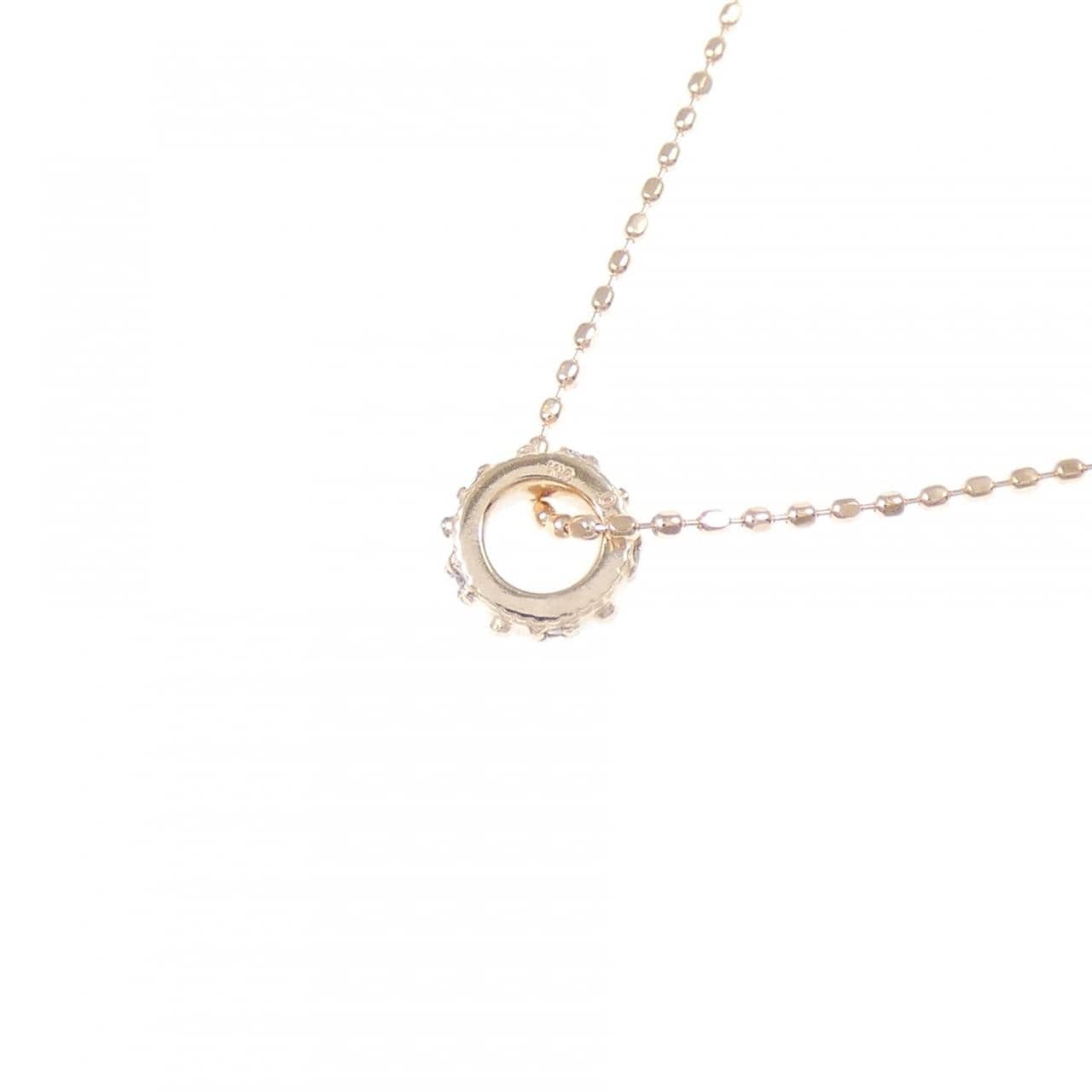 K10PG ダイヤモンド ネックレス 0.02CT