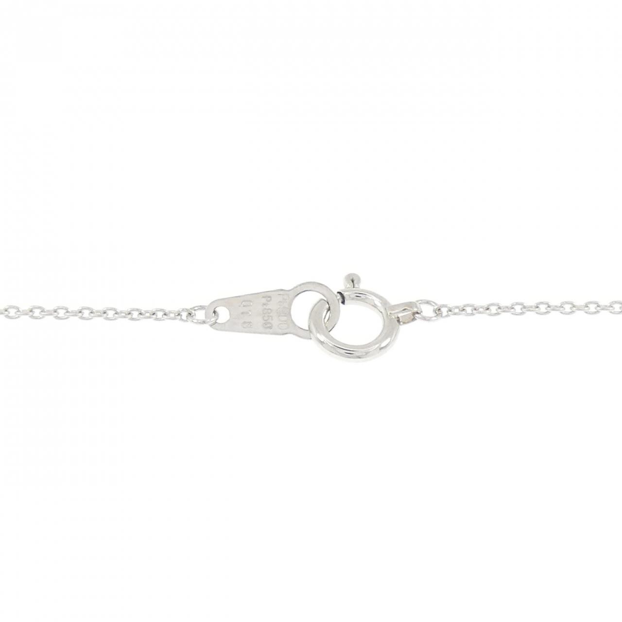 ヴァンドーム クロス ダイヤモンド ネックレス 0.18CT