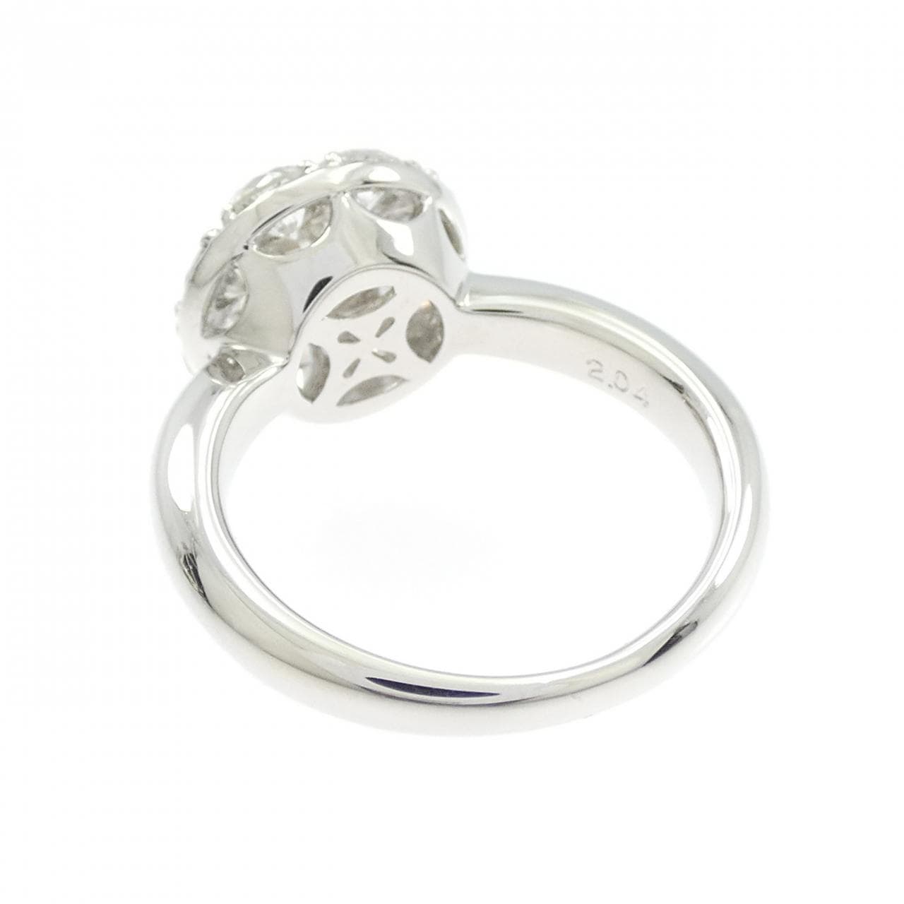 PT900 ダイヤモンド リング 2.04CT